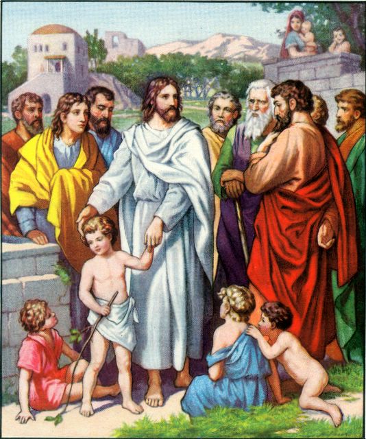 Jesus with the children